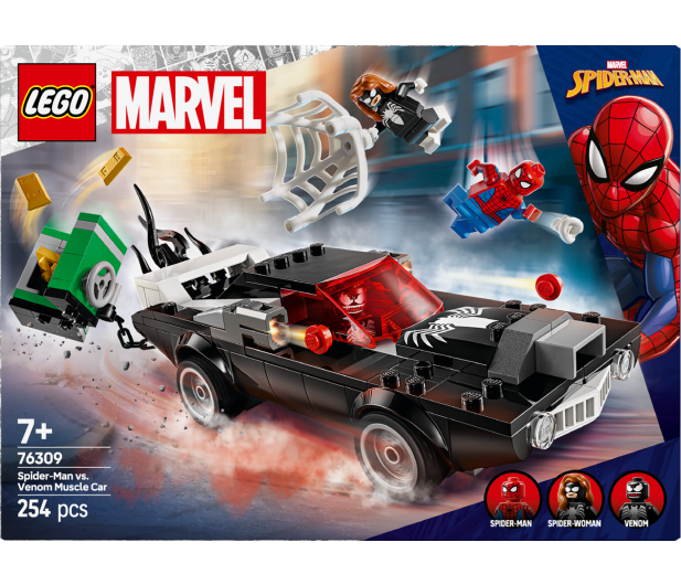LEGO Marvel 76309 Spider-Man kontra Samochód Venoma - 1284236 - zdjęcie